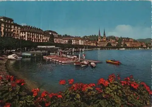 Schweiz - Schweiz - Luzern - Schweizerhofquai - ca. 1975