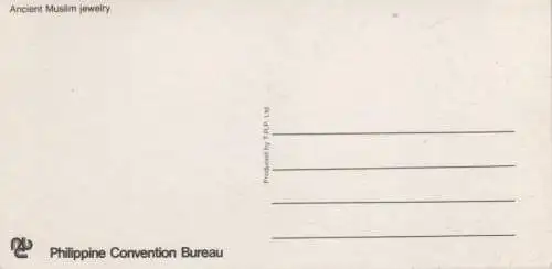 Ancient Muslim jewelry Philippinen