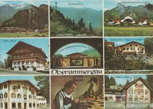 Oberammergau - u.a. Passionstheater - ca. 1980