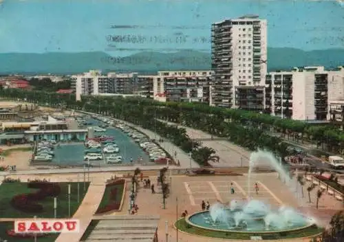 Spanien - Spanien - Salou - Fuente y Paseo de Jaime I - ca. 1975