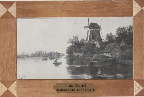 Guinea - F. du Chattel - Holländische Landschaft