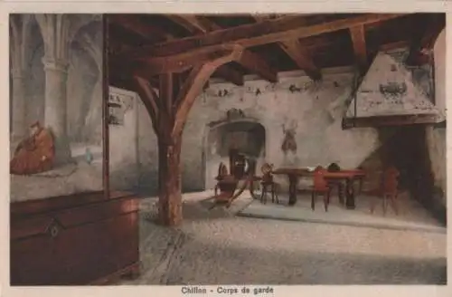 Schweiz - Schweiz - Chillon - Corps de garde - ca. 1950