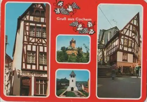 Cochem - u.a. Fachwerkhaus in Herrenstraße - ca. 1980