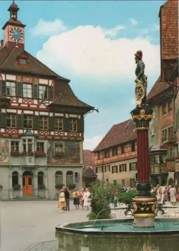 Schweiz - Schweiz - Stein am Rhein - Rathausplatz - ca. 1985