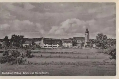 Thalbürgel (OT von Bürgel) - Schule und Klosterkirche