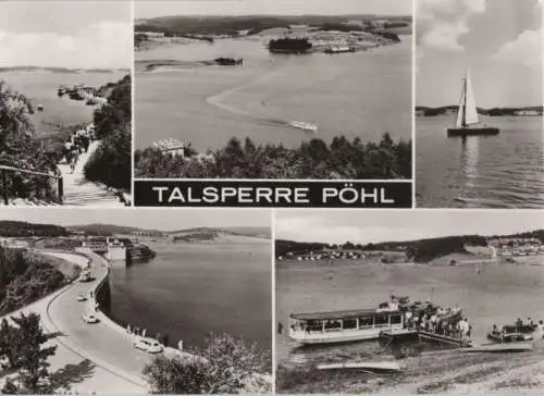 Talsperre Pöhl - mit 5 Bildern - 1977