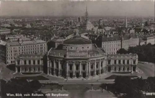 Österreich - Österreich - Wien - Blick vom Rathaus - 1956