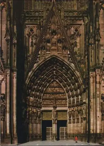 Köln - Dom, Hauptportal - ca. 1980