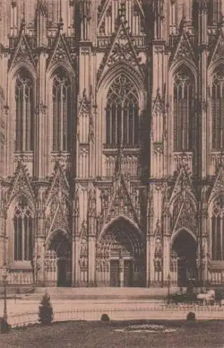 Köln - Dom-Portal - ca. 1935