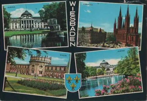 Wiesbaden - mit 4 Bildern - ca. 1975