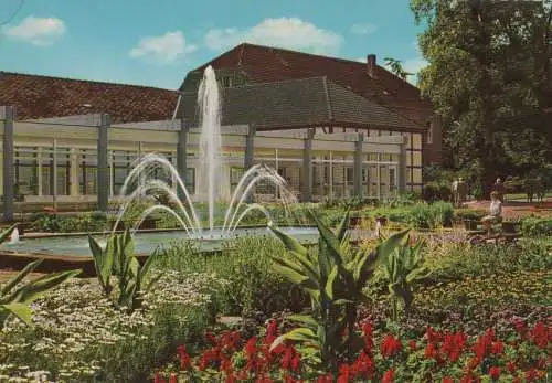 Bad Driburg - Fontäne im Kurpark - ca. 1980