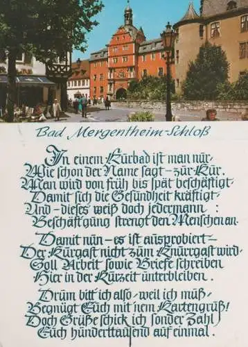 Bad Mergentheim - Schloß - ca. 1985