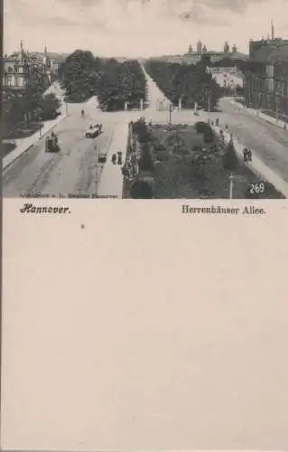 Hannover - Herrenhäuser Allee - ca. 1935