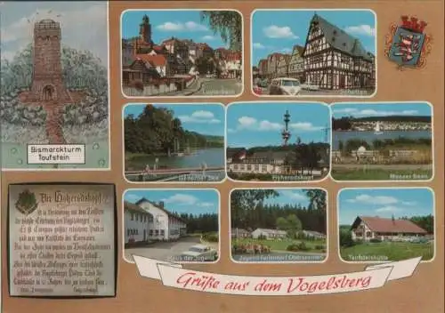 Vogelsberg - mit 8 Bildern - ca. 1980