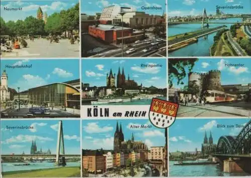 Köln - u.a. Hahnentor - ca. 1975