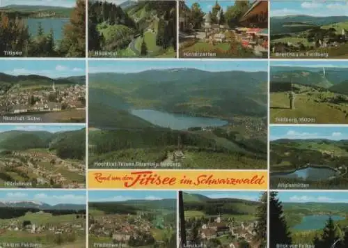 Titisee - Umgebung, u.a. Blick von Falkau - 1982