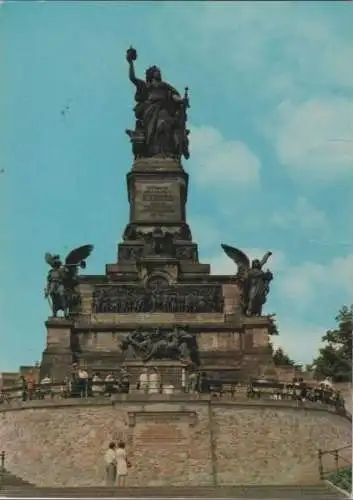 Rüdesheim - Niederwald-Denkmal - ca. 1980