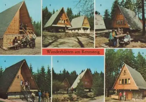 Rennsteig - Wanderhütten - 1978