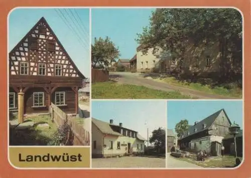 Markneukirchen-Landwüst - u.a. Bauernmuseum - 1986