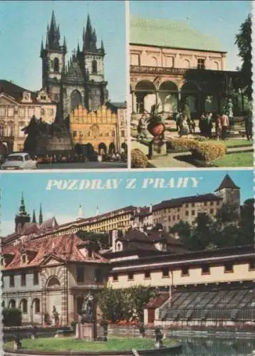 Tschechien - Tschechien - Prag - Praha - mit 3 Bildern - ca. 1975