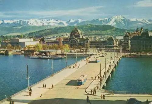 Schweiz - Luzern - Schweiz - Seebrücke