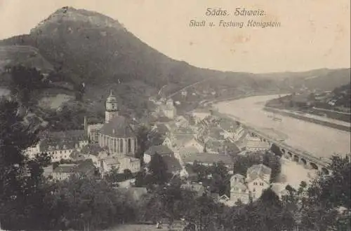 Königstein - Stadt und Festung