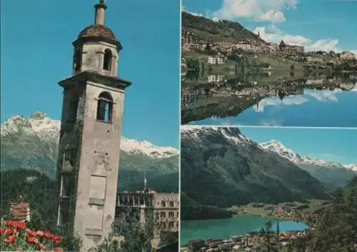 Schweiz - Schweiz - St. Moritz - Der schiefe Turm - ca. 1980