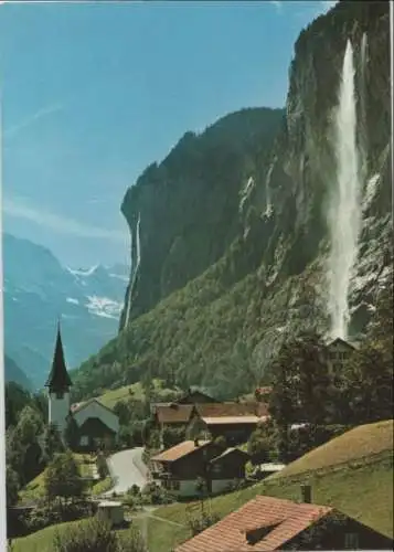 Schweiz - Schweiz - Lauterbrunnen - Staubbach - ca. 1980