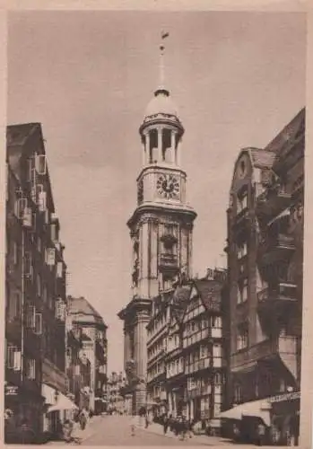 Hamburg - St. Michaelis-Kirche - ca. 1945