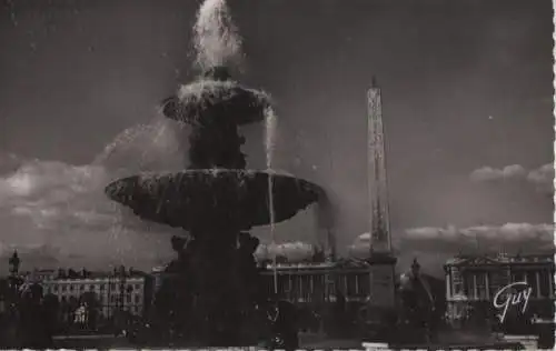 Frankreich - Frankreich - Paris - La place de la Concorde - ca. 1960