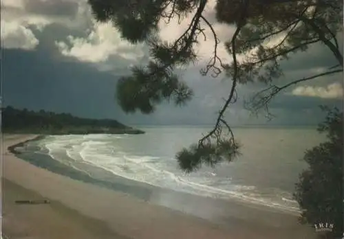 Wolken überm Meeresstrand - 1978