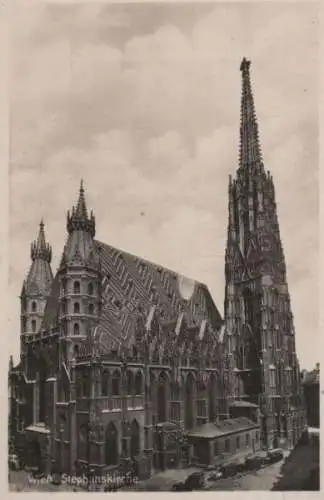 Österreich - Österreich - Wien - Stephanskirche - ca. 1955