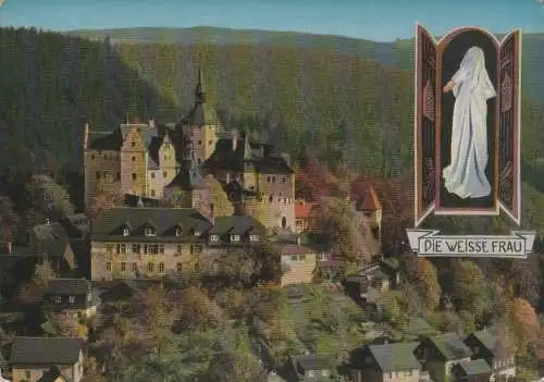 Ludwigsstadt - Burg Lauenstein - ca. 1970