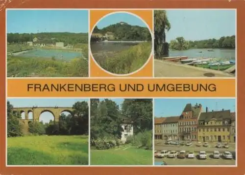 Frankenberg - u.a. Schilfteich - 1990