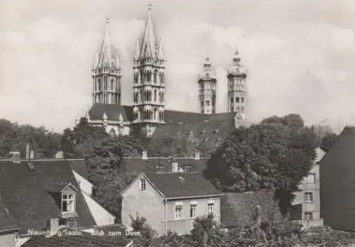 Naumburg - Blick zum Dom - 1972