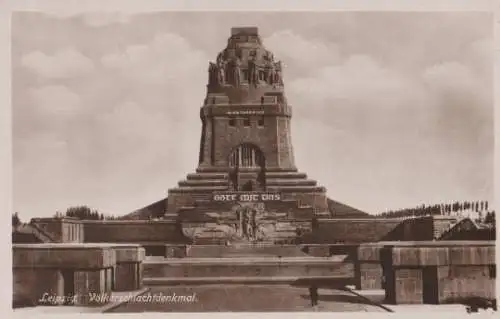 Leipzig - Völkerschlachtdenkmal - ca. 1935