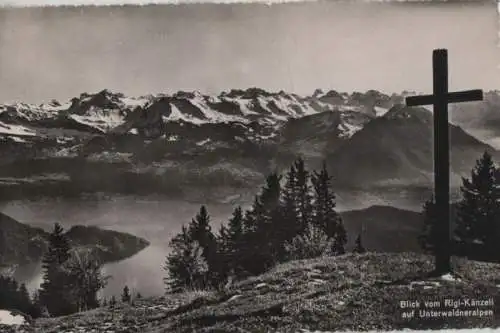 Schweiz - Schweiz - Unterwaldner Alpen - Blick vom Rigi-Känzeli - 1948