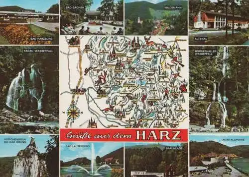 Harz - u.a. Altenau - ca. 1980