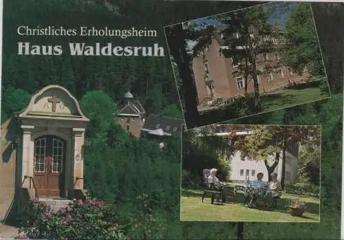 Altenberg, Erzgebirge - Erholungsheim Waldesruh