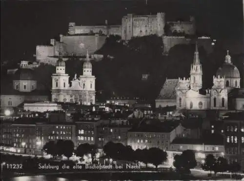 Österreich - Österreich - Salzburg - bei Nacht - 1964