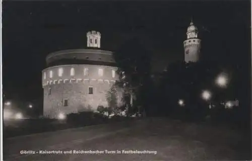 Görlitz - Kaisertrutz und Reichenbacher Turm - 1962