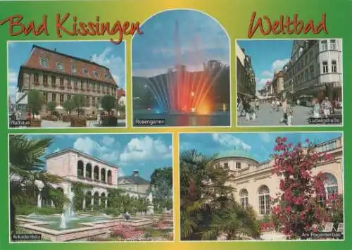 Bad Kissingen u.a. Rosengarten - ca. 1995