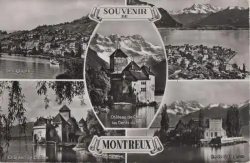 Schweiz - Schweiz - Montreux - u.a. Cahteau de Chillon - 1956