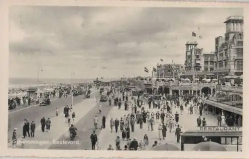 Niederlande - Niederlande - Den Haag, Scheveningen - Boulevard - ca. 1960