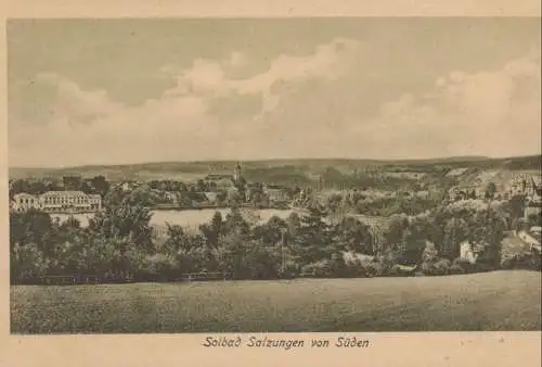 Bad Salzungen - von Süden