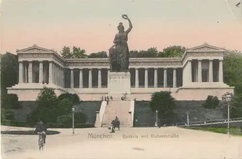 München - Bavaria mit Ruhmeshalle