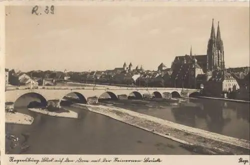 Regensburg - Blick auf den Dom