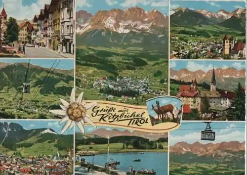 Österreich - Österreich - Kitzbühel - 8 Teilbilder - 1965