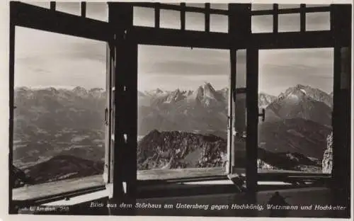 Untersberg - Blick aus Störhaus