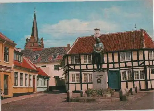 Dänemark - Rudkobing - Dänemark - Marktplatz